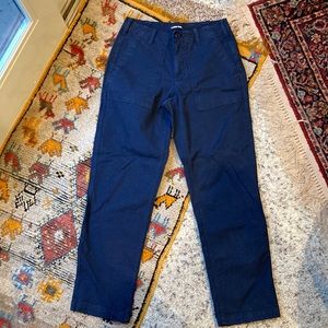 Lands’ End Cotton Utility Straight Leg Pants